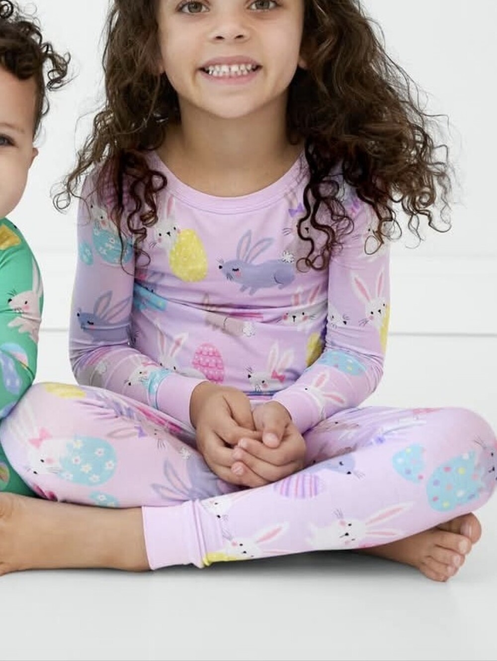 Little Sleepies Purple Hoppy Days Long Sleeve Set